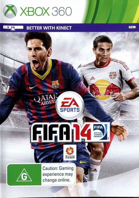 FIFA 14 box art for Xbox 360
